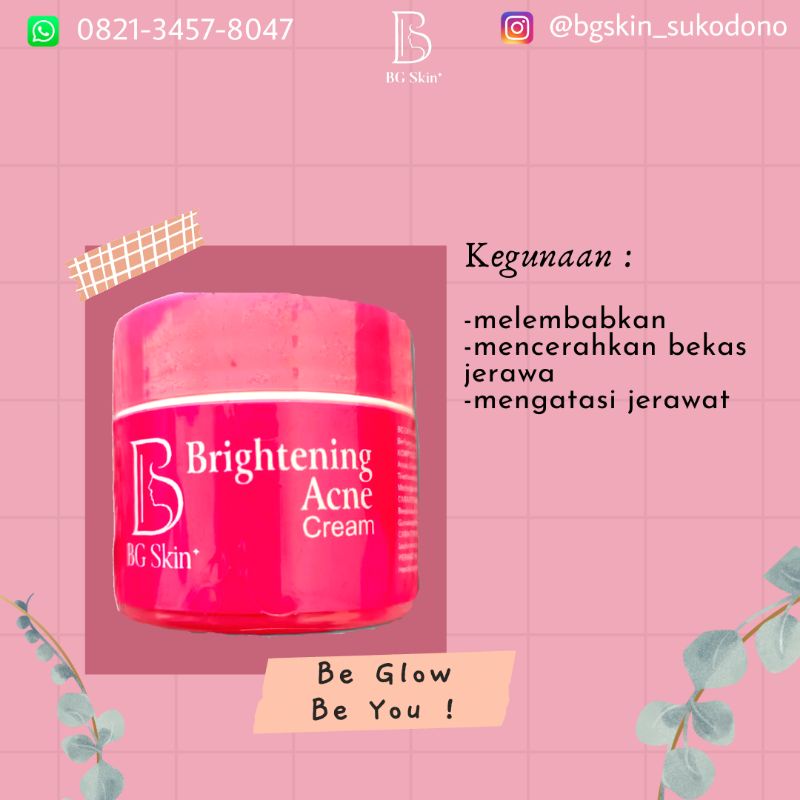 BG SKIN / BRIGHTENING ACNE BG SKIN