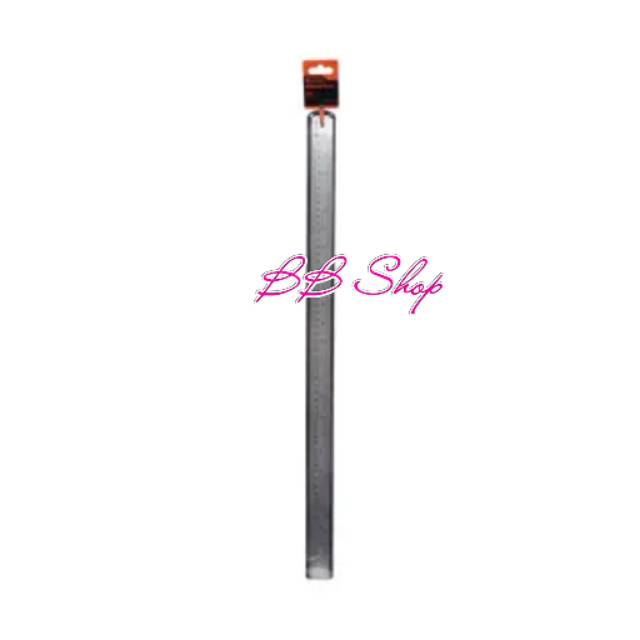 

Tactix Penggaris Besi 60 Cm / Ruler Stainless Steel 600 MM 24 Inchi