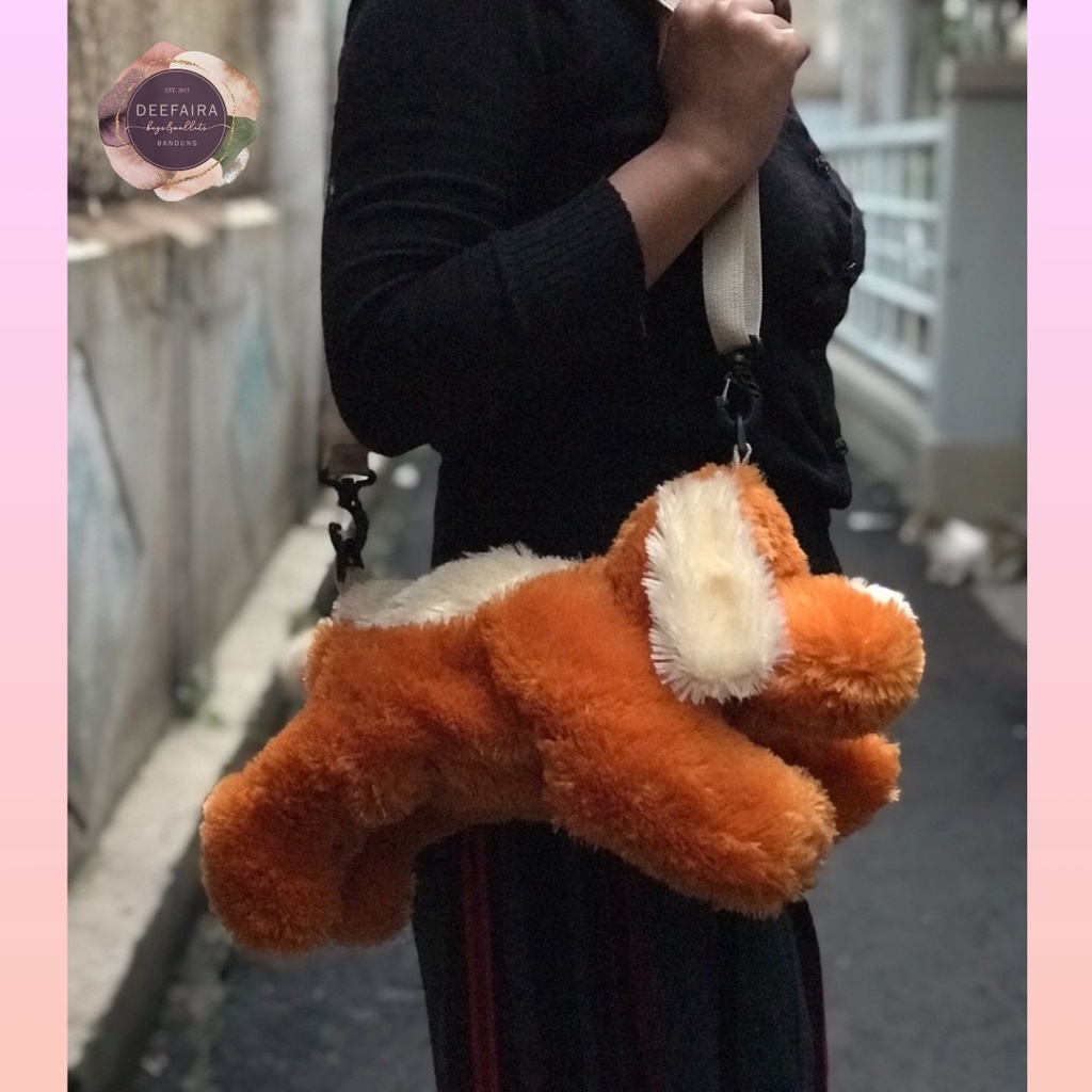 Tas Boneka Lucu Untuk Anak Perempuan Model D0gg Dengan Bahan Lucu Dan Lembut