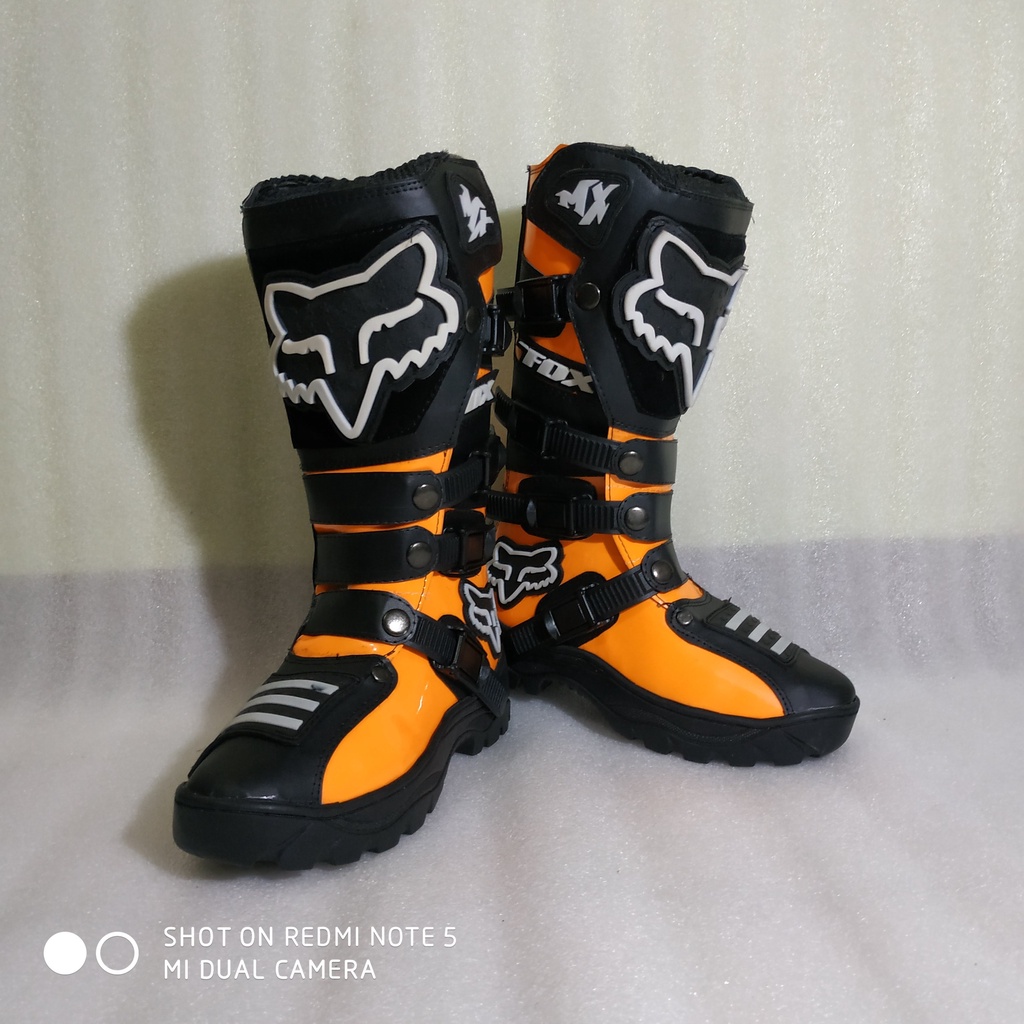 Sepatu cross anak sepatu balap anak trail adventure trabas sepatu motor cross terlaris 06