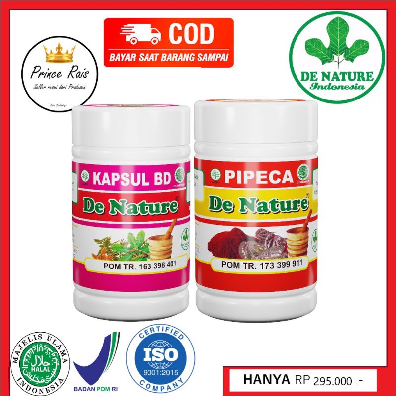 Kapsul Bersih Darah Pipeca Asli De Nature Untuk Gatal Kelamin & Suntik Silikon