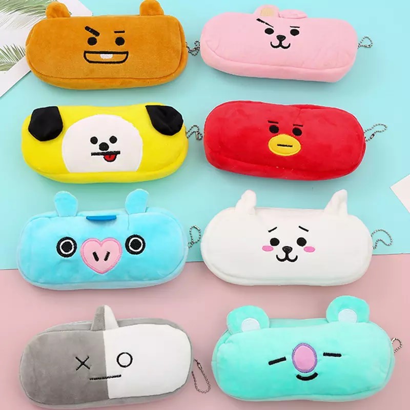 DOMPET KOIN BTS RESLETING KARTUN LUCU IMPORT / DOMPET KOIN ANAK ANAK / DOMPET COIN KARAKTER / POUCH DOMPET