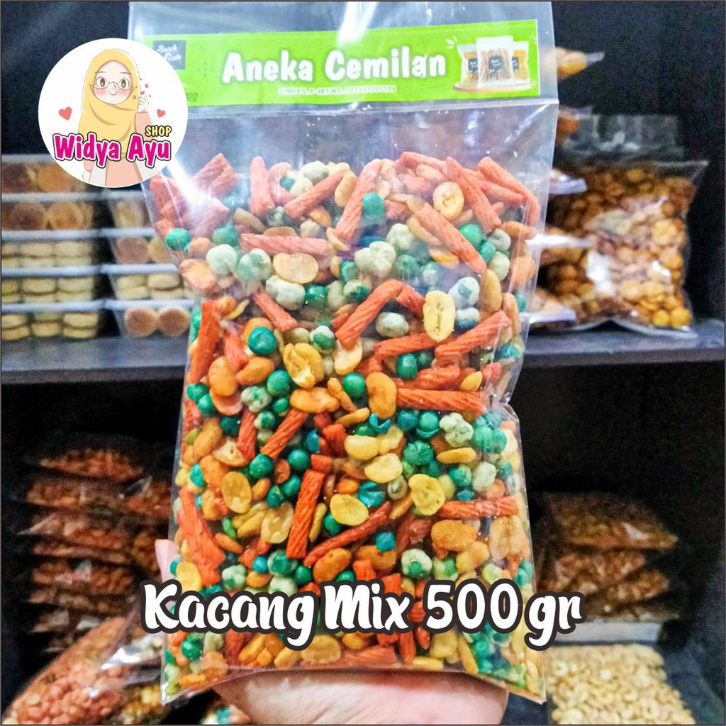 

Kacang Campur 500gr Murah / Kacang Mix Kiloan Dua Kelinci Kacang Koro Bali Polong Tepung WAP SHOP