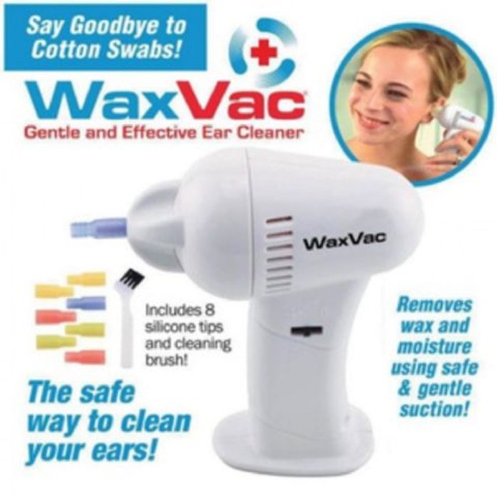 WAXVAC EAR CLEANSER Gentle Suction / Penyedot Kotoran Telinga