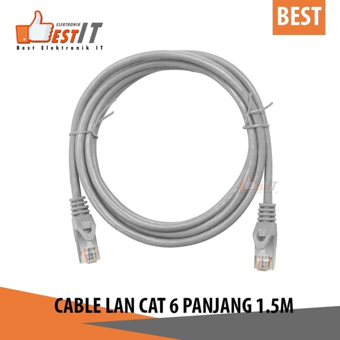 Kabel Lan 1.5 Meter Cat 6e