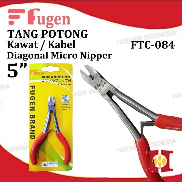 Tang Potong Kawat Kabel Micro Nipper Diagonal Coil Wire Cutting Plier