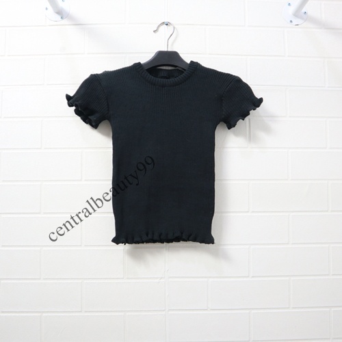 Kaos Atasan Kriwil / Atasan Crop Top / Atasan Crop Top Rajut