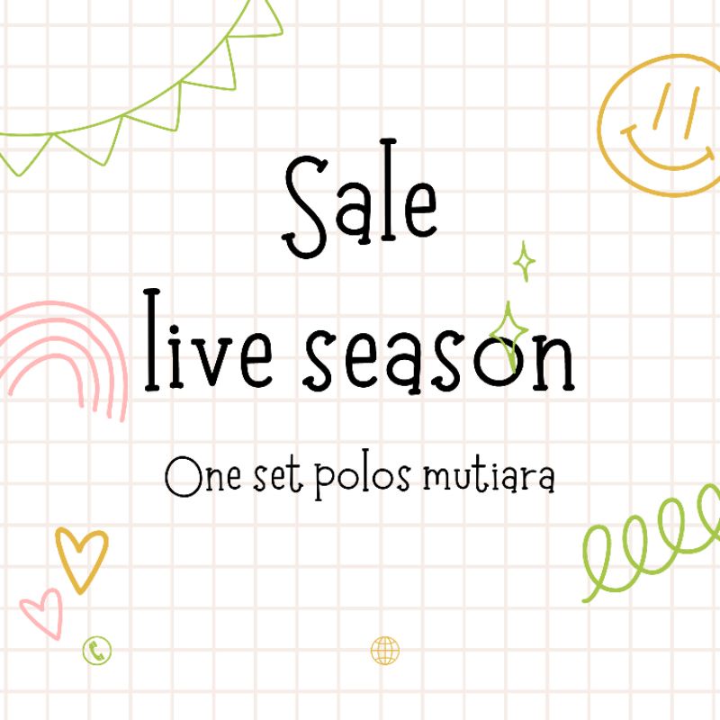 one set cardi mutiara