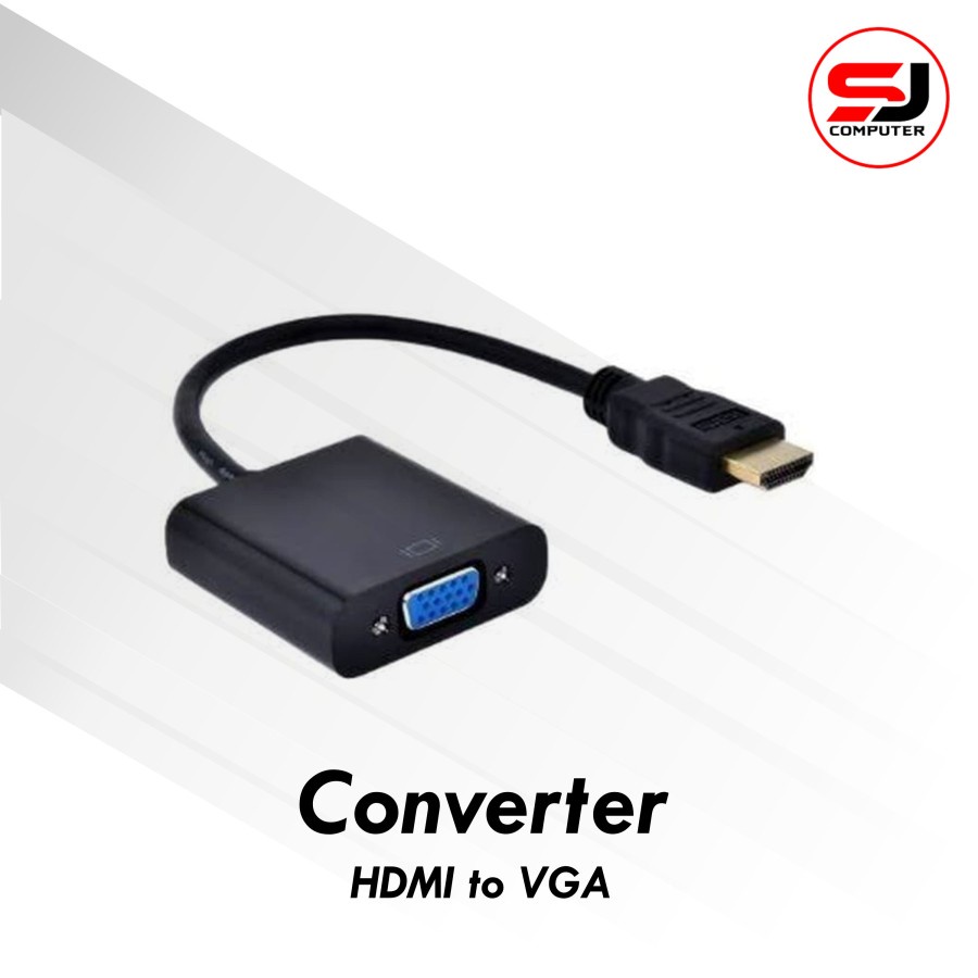 CONVERTER HDMI TO VGA / KABEL HDMI TO VGA / KONEKTOR HDMI TO VGA