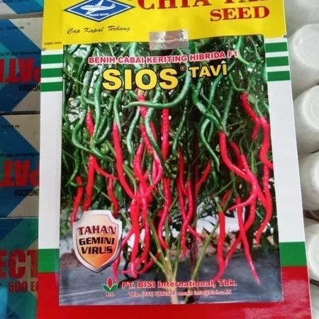Benih Cabe Cabai Keriting SIOS TAVI isi 10grm