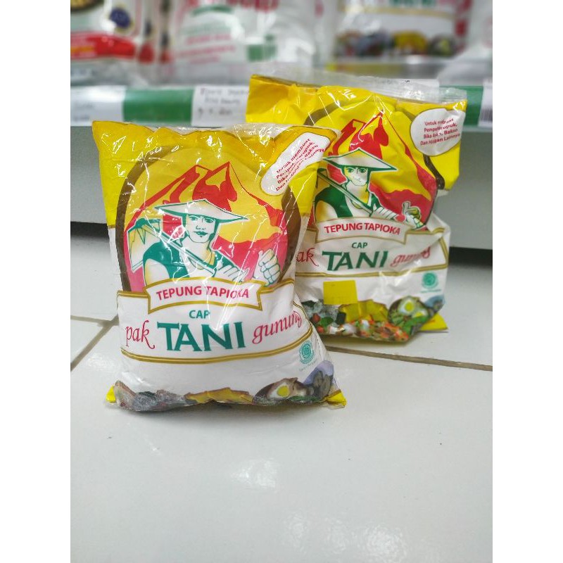 

Tepung Tapioka Cap Pak Tani Gunung 500gr