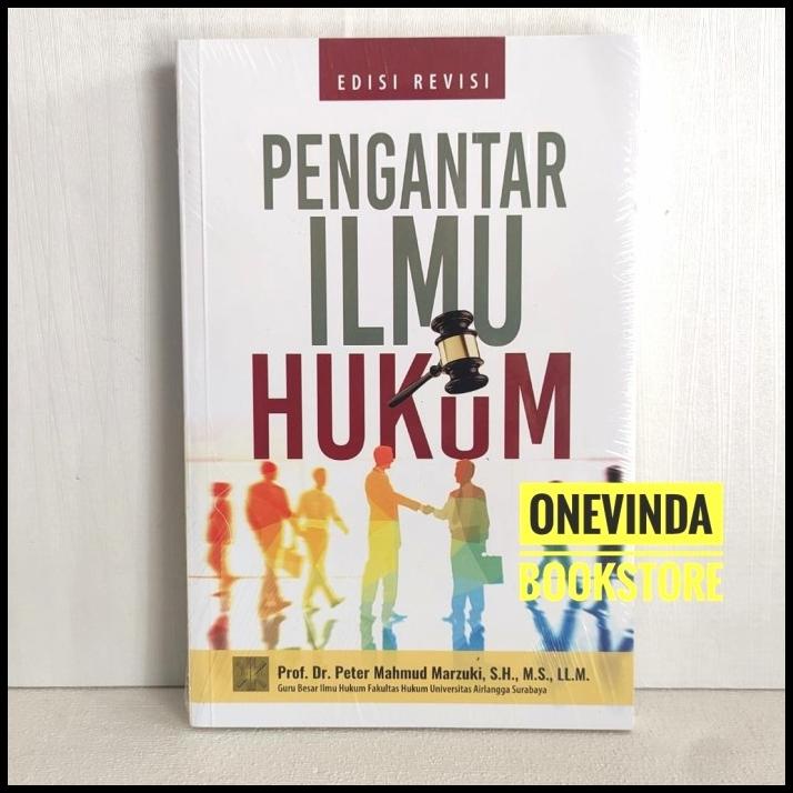 Buku Pengantar Ilmu Hukum Prof. Dr. Peter Mahmud Marzuki, Sh., M.Si | Caramel