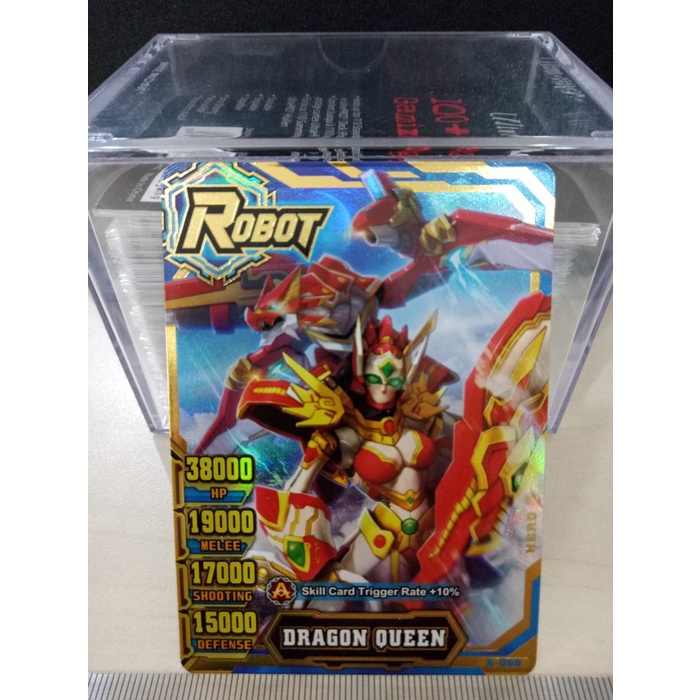 Diskon Hero of Robots "Dragon Queen" (Robot Gold Event Card NG Ver.4)