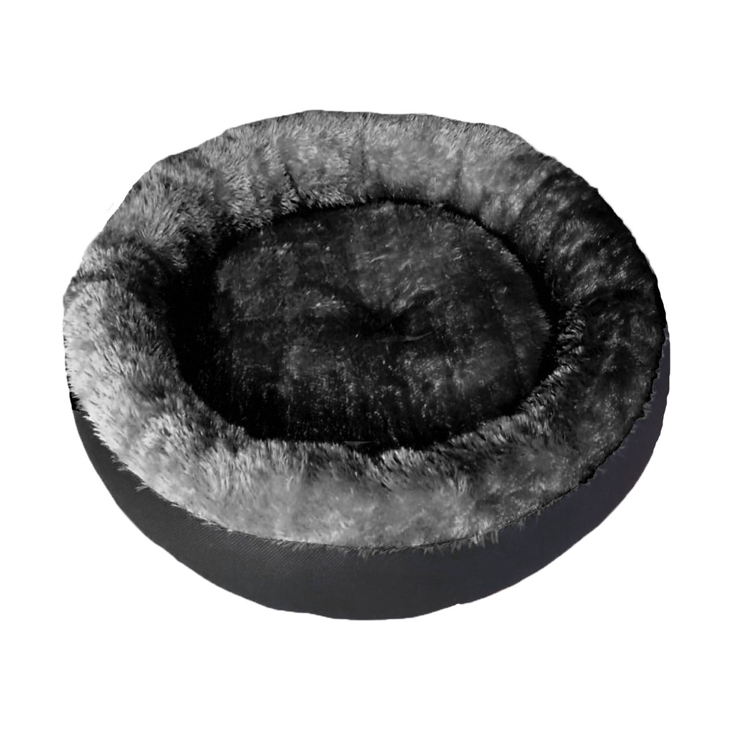 New Tempat Tidur Kucing Bulat Besar/Kasur Kucing Bulu/Rumah Kucing/Ranjang Kucing Besar Jumbo Premium/Cat Bed/Kandang Kucing/Keranjang Kucing/Rumah Kucing/Perlengkapan Kucing Dan Hewan/Alas Tidur Kucing/Bantal Kucing Dan Anjing/Kasur Kucing Bulu Besar-Hitam