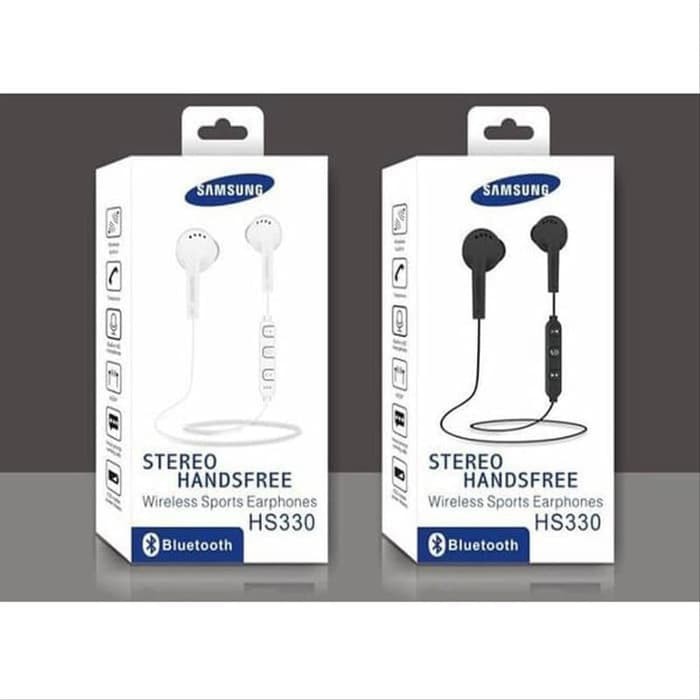 Samsung Sport Handsfree Bluetooth Type HS330 - Putih Hitam ACC