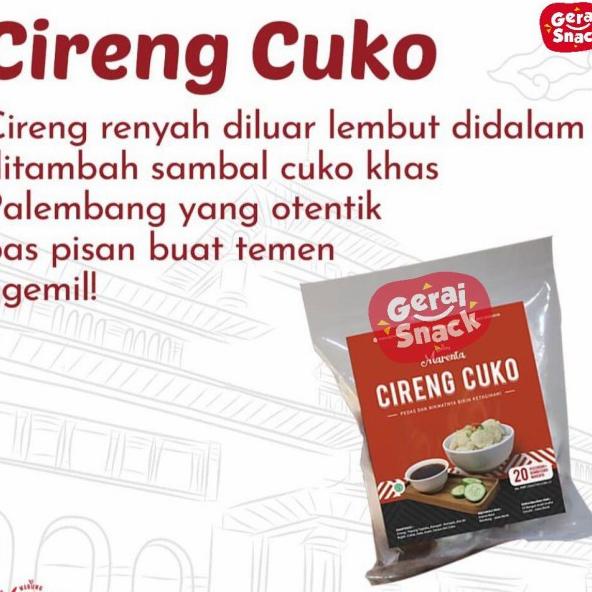 

Promo Awal tahun Cireng Cuko Marenta Pedas Asam Manis Nikmat 360gr Promo Awal tahun