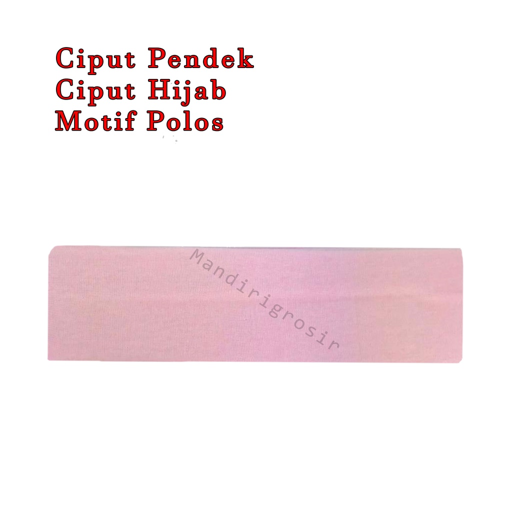 Ciput Pendek*Ciput*Ciput Hijab *Motif Polos*Bandana