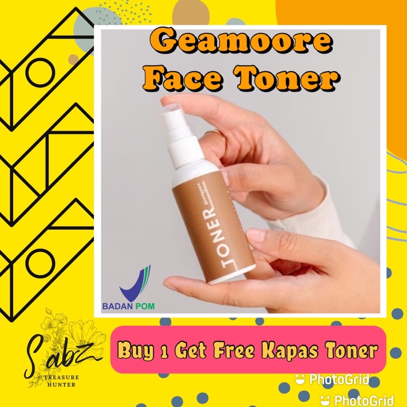 GEAMOORE FACIAL TONER / GEAMOORE FACE TONER 60ml