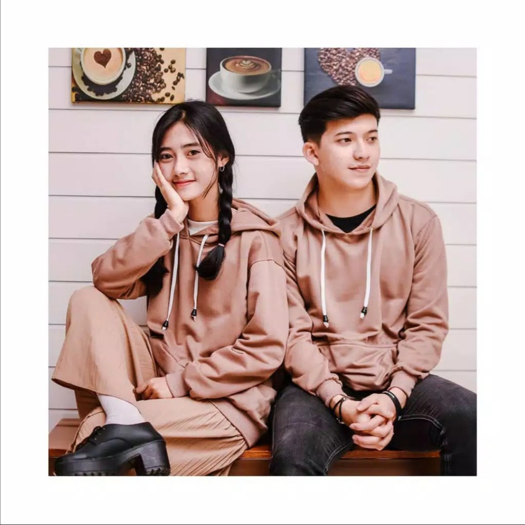 (BISA COD) JAKET POLOS Pria Wanita Hoodie