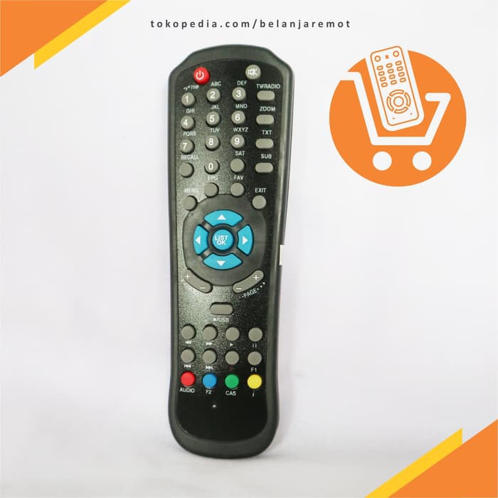 Remote Receiver TV Parabola Matrix Garuda MPEG4 Original Pabrik KW