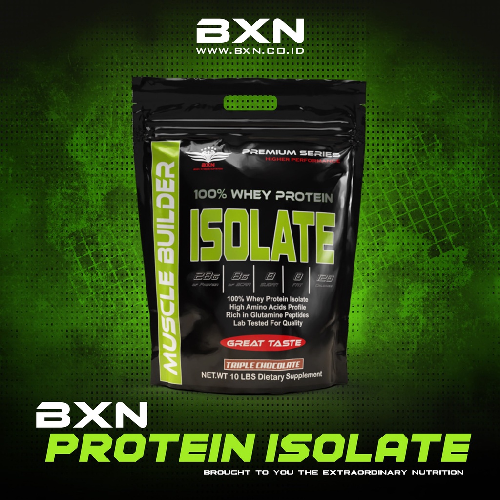 Jual Bxn Isolate 10 Lb Whey Protein Isolate Susu Bubuk Rendah Lemak ...