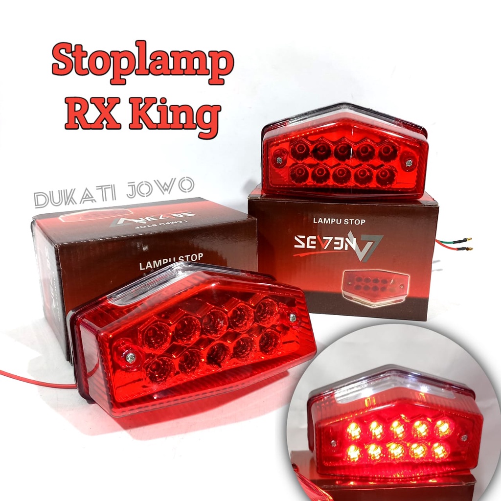 LAMPU STOP BELAKANG RX KING LED STOPLAMP RX KING LAMPU BELAKANG STOP RX KING LED