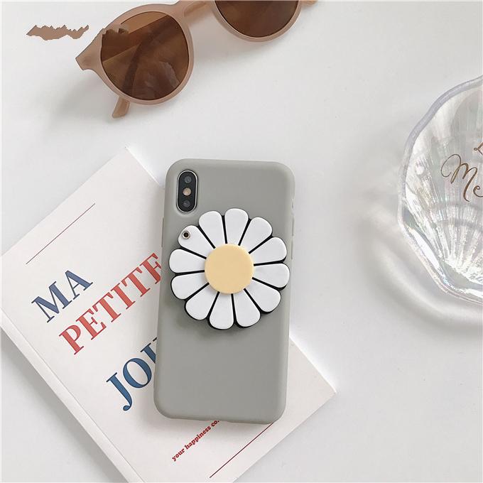 Jual iPhone SE 2020 Casing Soft Case Motif Bunga Daisy Warna Merah