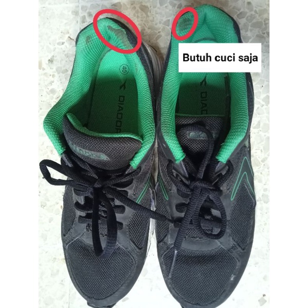 Sepatu sekolah second, DIADORA original kondisi 90%