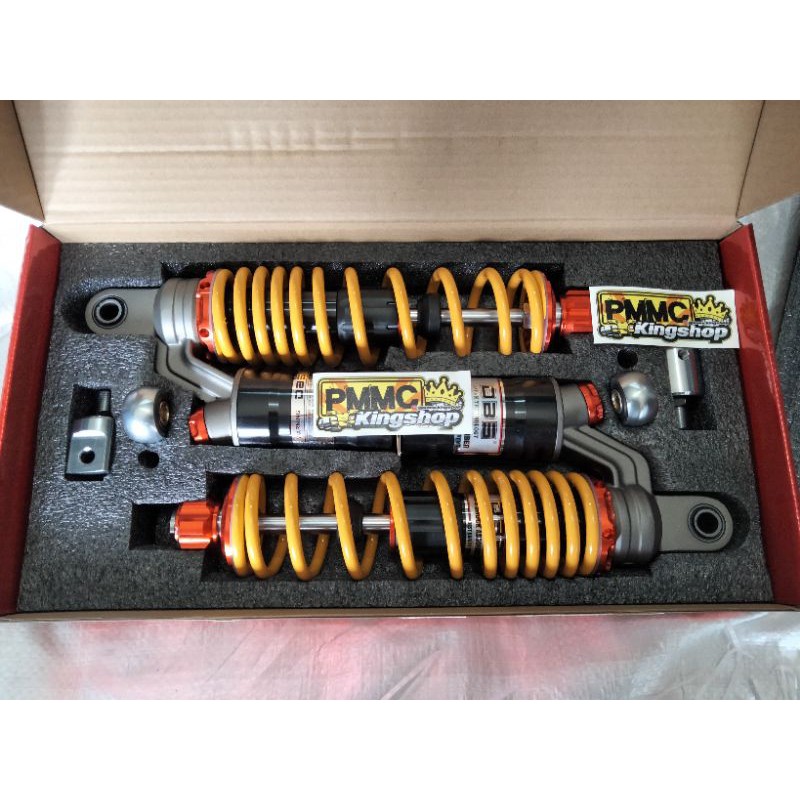 Shock DBS Copy Ktc extrem 340mm Unversal +Sticker KTC Bebek & Matic Rxking Rxspecial  supra nmax pcx