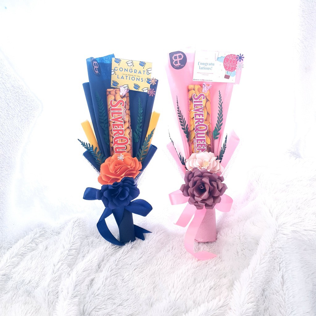 

Buket coklat mini 3 tangkai