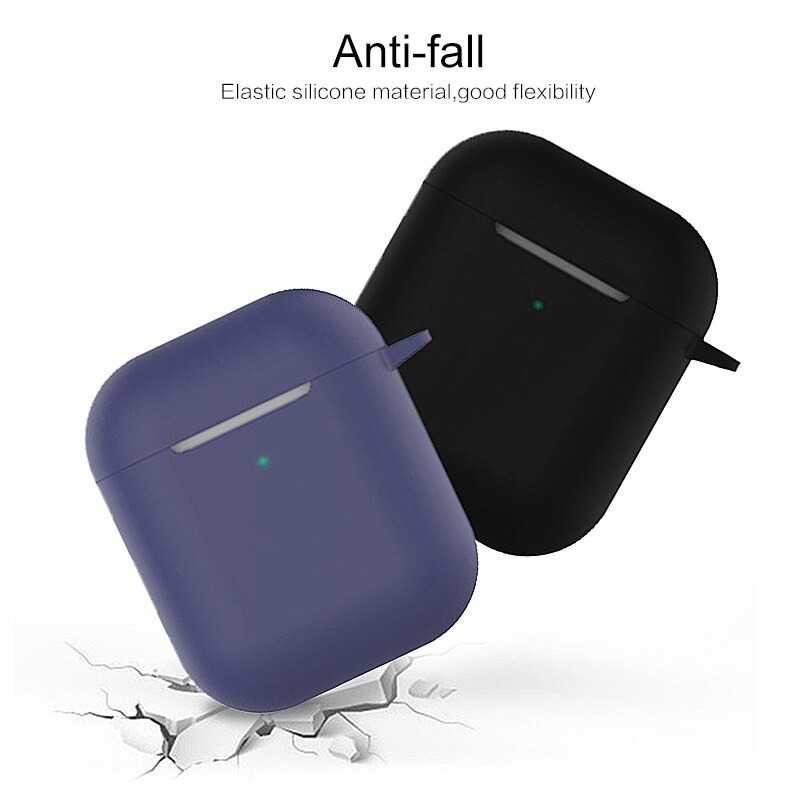 Best Seller ! Wangcangli Sarung Casing Portable Silicone Case for Airpods TWS - W33