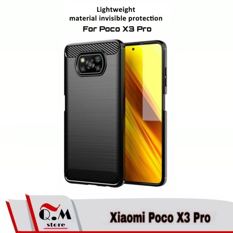 Case XIAOMI POCO X3 PRO / Poco X3 / Poco X3 NFC Sotcase Carbon Premium Auto Focus Poco X3 Pro