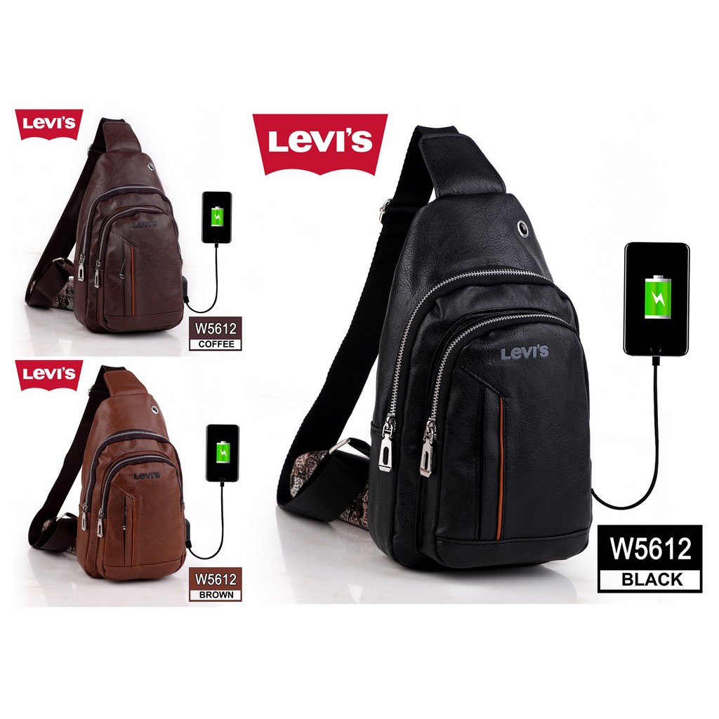 levis backpack with charger