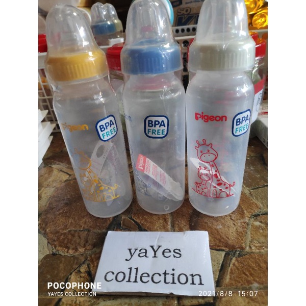 Pigeon botol susu bayi 50 - 120 - 240 ml kecil sedang besar bottol bottle BPA free