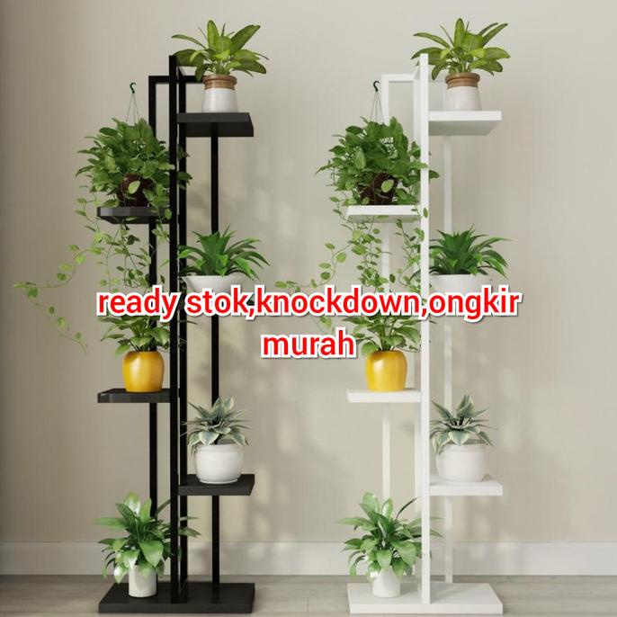 rak pot bunga,rak standing vas bunga,rak besi pot bunga Lc