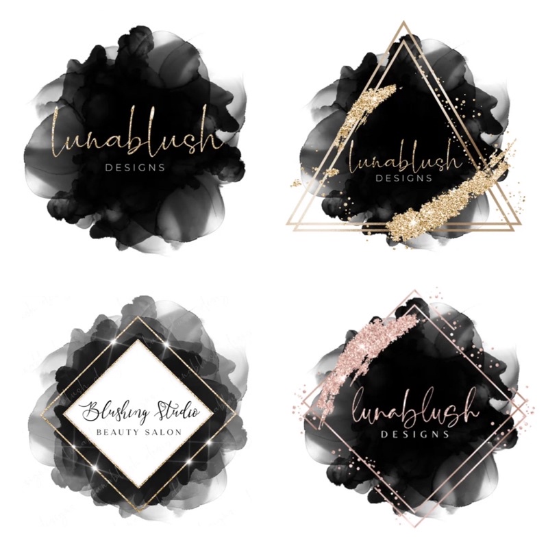 

(DRAN LUNA) JASA BIKIN DESAIN LOGO OLSHOP BISNIS SIMPLE ELEGANT