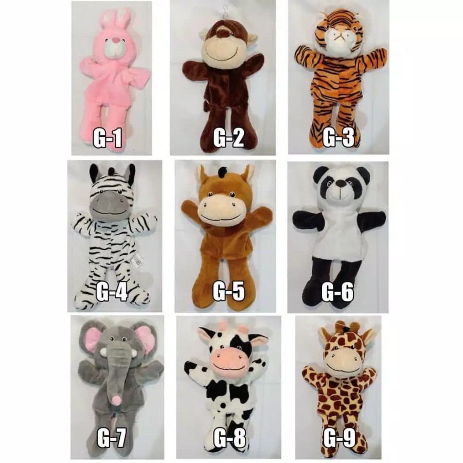 Boneka Tangan Binatang (Hand Puppet Animal) By Seulgi Yelvo