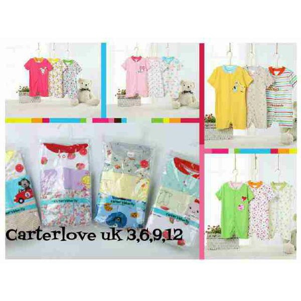 CARTERS JUMPER PENDEK ROMPER 3IN1