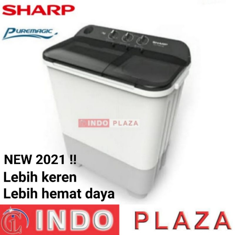 MESIN CUCI SHARP 2 TABUNG 7 KG / 7KG - 7.5 KG / 7.5KG SHARP T75NT