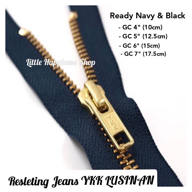 Resleting Jeans / Levis YKK LUSINAN