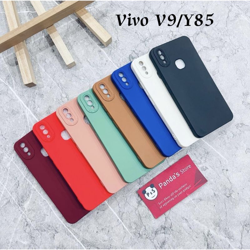 Softcase Pro Camera Vivo V9 / Y85 Candy Case Full Color 3D Silikon TPU