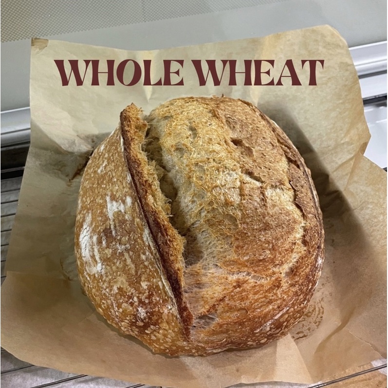 

Whole Wheat Gandum Roti Sourdough