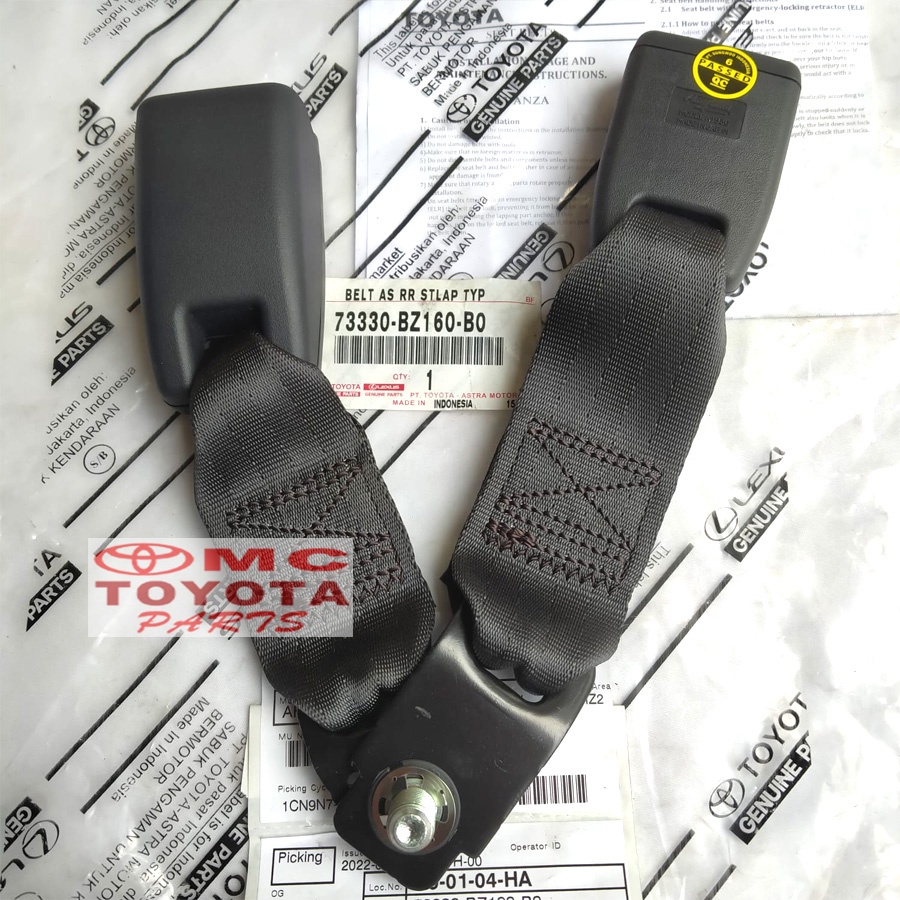 Colokan Safety Belt Tengah Kanan Avanza Xenia Grand 73330-BZ160-B0