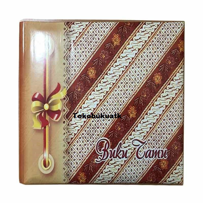 

Buku Tamu dengan motif Batik