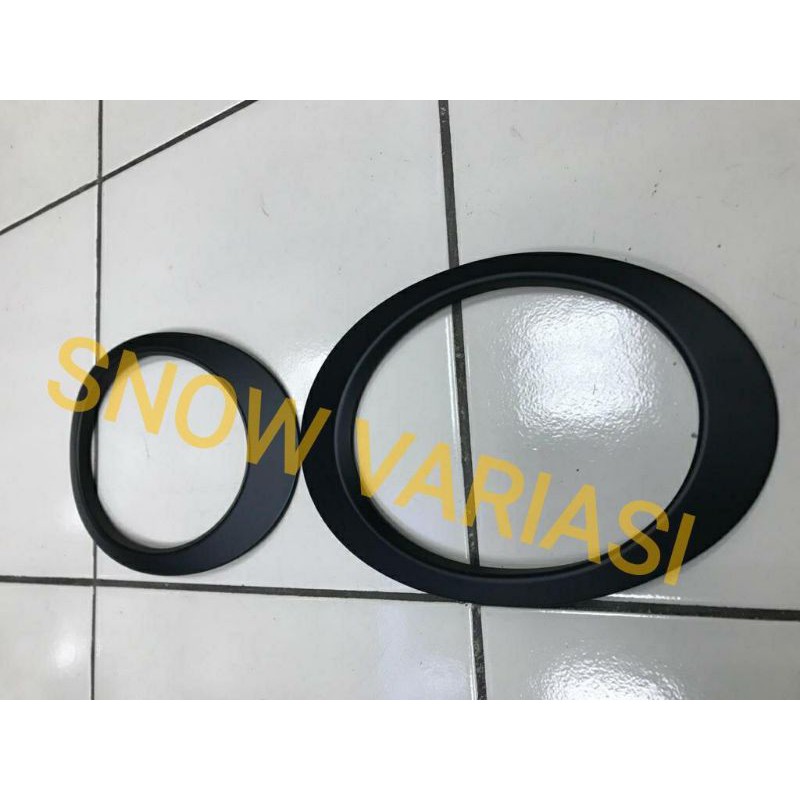 Cover Ring Foglamp Suzuki Celerio Fog Lamp Hitam Chrome