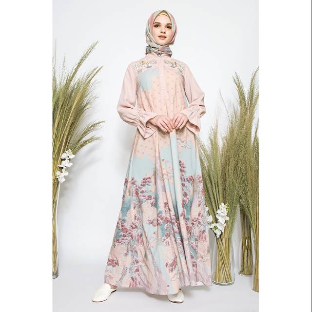 PROMO BAJU WANITA DRESS COTTON INK X RIA MIRANDA NEISHA DRESS STOCK TERBATAS MURAH MERIAH