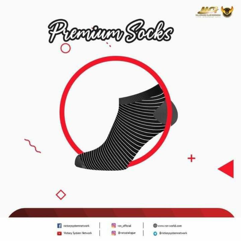 kaus kaki germanium original 1 pasang