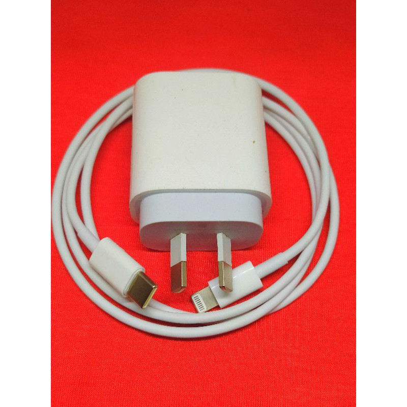 Charger iphone 11 promax 20Wat original second cabutan hp