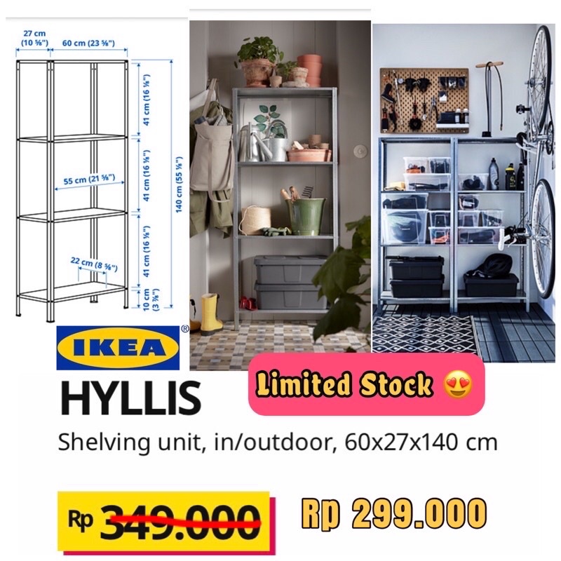 ACE HARDWARE Troli Dapur Slim Rak Serbaguna Roda Hornavan