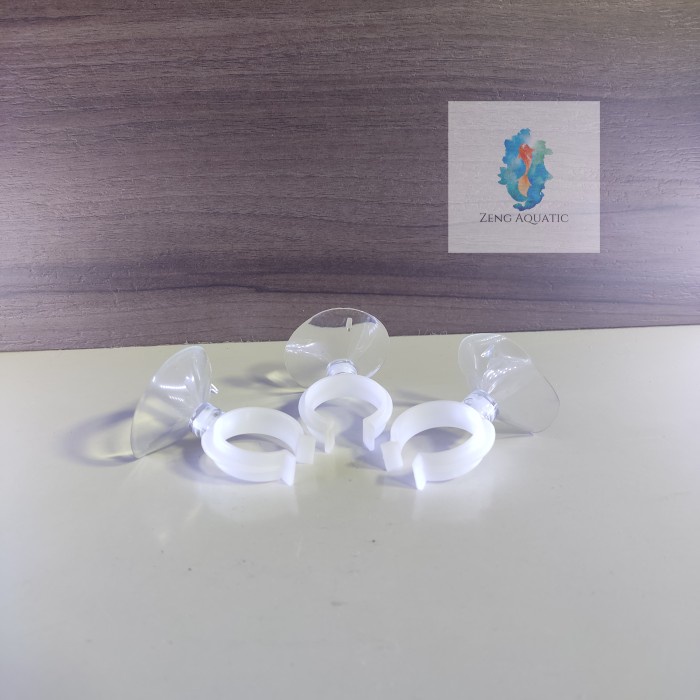 Dop Pipa Aquarium Karet Penyangga Putih 2.5Cm - Dop Penutup Ujung Pipa Pvc / Selang By Zeng Aquatic